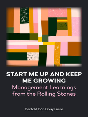 cover image of Start Me Up and Keep Me Growing